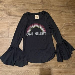 CHASER too long sleeve bell cotton tee